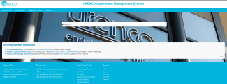 Homepage of Urenco IMS